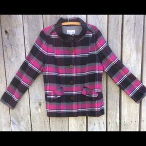 💐ELLIOT LAUREN💐 Vintage 80's, Plaid Jacket
